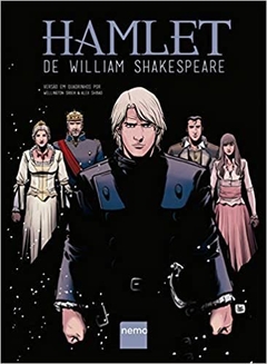 HAMLET - William Shakespeare - versão em quadrinhos por Wellington Sadek & Alex Shibao