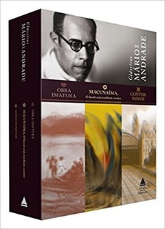 CLÁSSICOS DE MÁRIO DE ANDRADE - Macunaíma, Obra Imatura,Contos Novos (Box com 3 vols.)