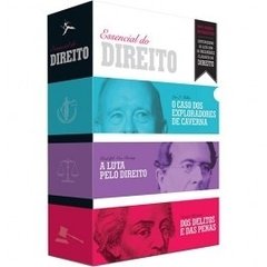 O ESSENCIAL DO DIREITO - Box com 3 volumes - Vários autores