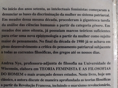 TEORIA FEMINISTA E AS FILOSOFIAS DO HOMEM - Andrea Nye - outlet - comprar online