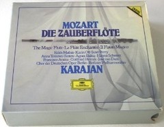 Von Karajan - Mozart Die Zauberflöte (Box-set 3 CDs + Libreto)
