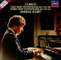 András Schiff - Bach - Two Part Inventions - CD