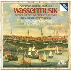 Telemann - Wassermusic / Overture / Concertos - Musica Antiqua Köln - CD