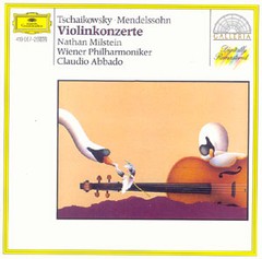 Nathan Milstein - Tchaikovsky & Mendelssohn - Violin Concert - Dir. Claudio Abbado - CD Importado