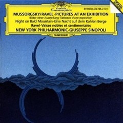 Pictures at an Exhibition - Mussorgsky / Ravel: Valses nobles et sentimentales - New York Philharmonic / Giuseppe Sinopoli - CD