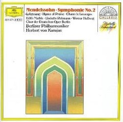 Von Karajan - Mendelssohn - Symphonie N° 2 - Lobgesang - CD