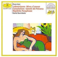 Daniel Barenboim - Liszt - Liebestraume - Réves d'amour - Consolations - CD