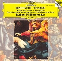 Abbado - Paul Hindemith - Mathis der Maler - Symphonie - Symphonische Metamorphosen - Nobilissima Visione - CD