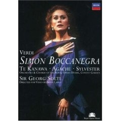 Simon Boccanegra - Verdi - Kiri Te Kanawa / George Solti - DVD