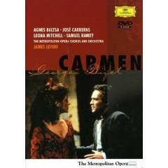 Carmen - Bizet - José Carreras / Agnes Baltsa / James Levine - DVD