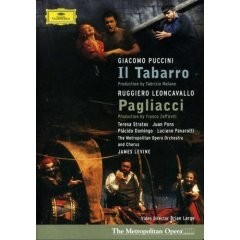 Il Tabarro - Puccini - Plácido Domingo / Pagliacci - Leoncavallo - Luciano Pavarotti - DVD