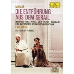 Die Entführung aus dem Serail - Mozart - Karl Böhm / Edita Gruberova / Francisco Araiza - DVD - comprar online