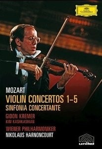 Gidon Kremer - Mozart - Violín Concertos 1-5 Sinfonia Concertante - 2 DVD