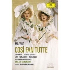 Cosi Fan Tutte - Mozart - Harnoncourt, Philharmoniker, Gruberová, Furlanetto - 2 DVD
