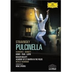 Pulcinella - Stravinsky - Sir Neville Marriner / Academy of St. Martin in the Fields / Heinz Spoerli / Sheldon Schwartz - DVD