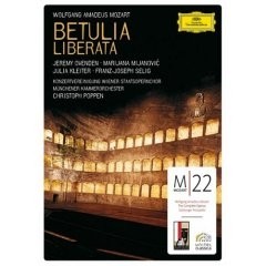 Betulia liberata - Mozart - Christoph Poppen / Munich Chamber Orchestra / Julia Kleiter / Marijana Mijanovic / Jeremy Ovenden - 2 DVD