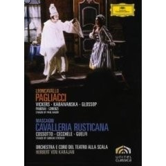 Pagliacci - Leoncavallo / Cavalleria Rusticana - Mascagni - Herbert von Karajan - DVD