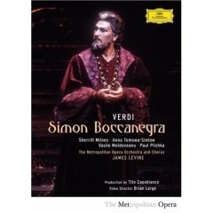 Simon Boccanegra - Verdi: Sherrill Milnes / James Levine - DVD