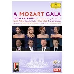 A Mozart Gala from Salzburg - Anna Netrebko - Magdalena Kozená - DVD
