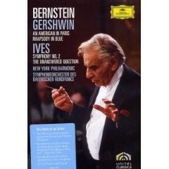 Leonard Bernstein - An American in Paris - Gershwin / Symphony 2 - Ives - DVD