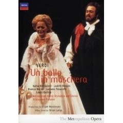 Un ballo in maschera - Verdi - Luciano Pavarotti - Katia Ricciarelli - 2 DVD