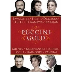 Puccini Gold - Pavarotti / Freni / Domingo / Milnes / Von Karajan - DVD