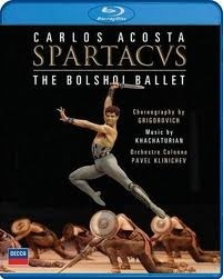 Spartacus - Khatchaturian - The Bolshoi Ballet / Carlos Acosta - Blu-ray