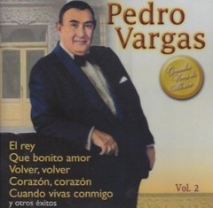 Pedro Vargas - Grandes voces de México Vol. 2 - CD