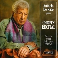 Antonio De Raco - Chopin recital - CD