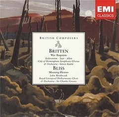 Britten - War Requiem / Bliss - Morning Heroes - Simon Rattle - 2 CDs