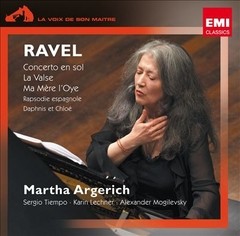 Martha Argerich - Ravel - Concerto en Sol / La valse / Ma mere l ´Oye - CD