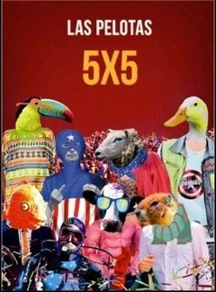 Las Pelotas - 5 X 5 (CD + DVD)
