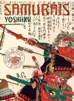 Samurais - Utagawa Yoshiiku - Libro de postales