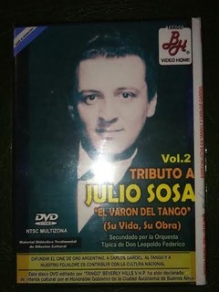 Julio Sosa - El varón del Tango (Su vida, su obra) Vol. 2 - DVD