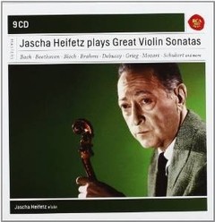 Jascha Heifetz - plays Great Violin Sonatas - Box Set 9 CD