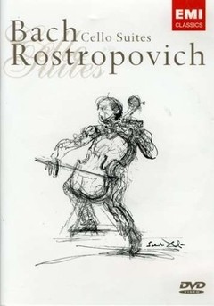 Mstislav Rostropovich - Bach Cello Suites - 2 DVD