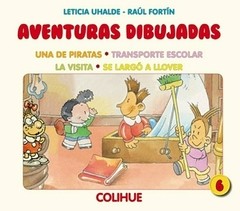 Aventuras dibujadas 6 - Leticia Uhalde / Raúl Fortín - Libro