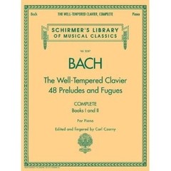 Bach - The Well Tempered Clavier - Books I and II - For Piano