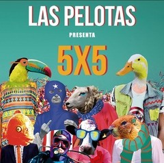 Las Pelotas - 5 X 5 - CD