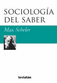 Sociología del saber - Max Scheler - Libro