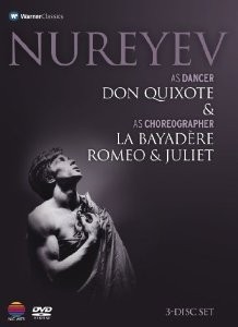 Nureyev - Don Quixote & como coreógrafo La Bayadere, Romeo & Juliet - Box Set 3 DVD