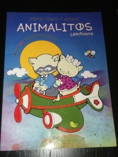 Animalitos cariñosos - Pinto, pego y juego - Libro