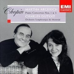 Martha Argerich / Charles Dutoit -Chopin Piano Concertos 1 & 2 - CD