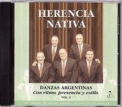 Danzas Argentinas Vol. 3 - Conjunto Herencia Nativa - CD