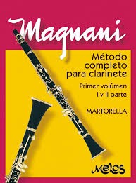 Magnani - Método completo para clarinete Primer volúmen I y II parte
