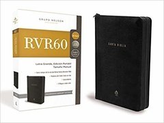 Santa Biblia - Reina Valera 60 - Edición portatil c/ Cierre protector.