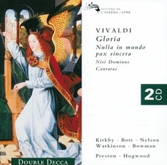 Vivaldi - Nulla in mundo pax sincera - Kirkby / Bott / Nelson /Watkinson ( 2 CDs )