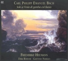 Friederike Heumann - Carl Philipp Emanuel Bach - Solo a Viola di gamba col Basso - CD