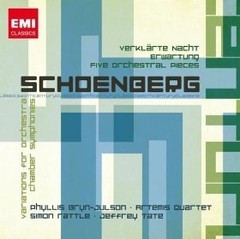 Schoenberg - Verklärte Nacht, Erwartung, Five Orchestral Pieces - Simon Rattle - 2 CDs