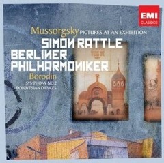 Pictures at an Exhibition - Mussorgsky / Symphony N° 2: Borodin - Simon Rattle - CD